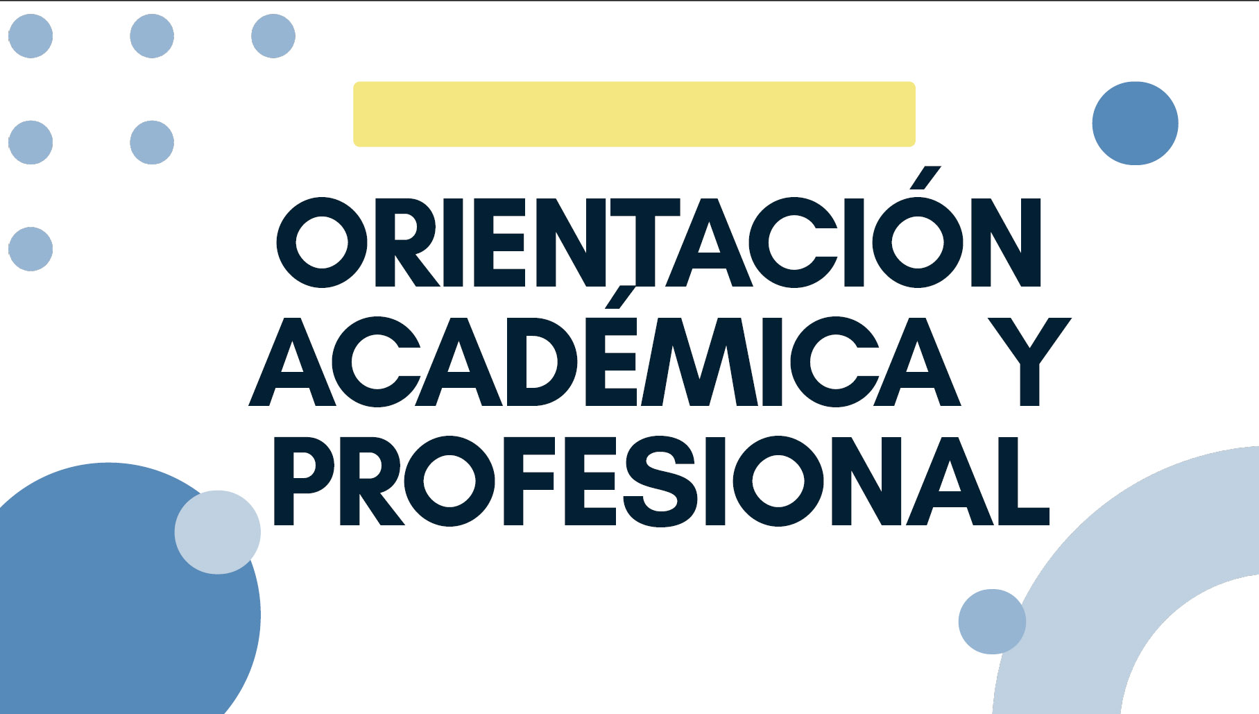 Orientacion academica